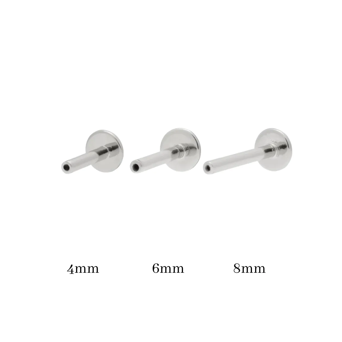 16G/18G INTERNALLY THREADED FLATBACK POST