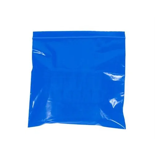 8" x 10" - 2 mil Blue Reclosable Poly Bags