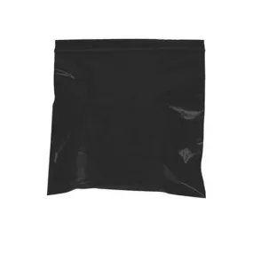 9" x 12" - 2 mil Black Reclosable Poly Bags