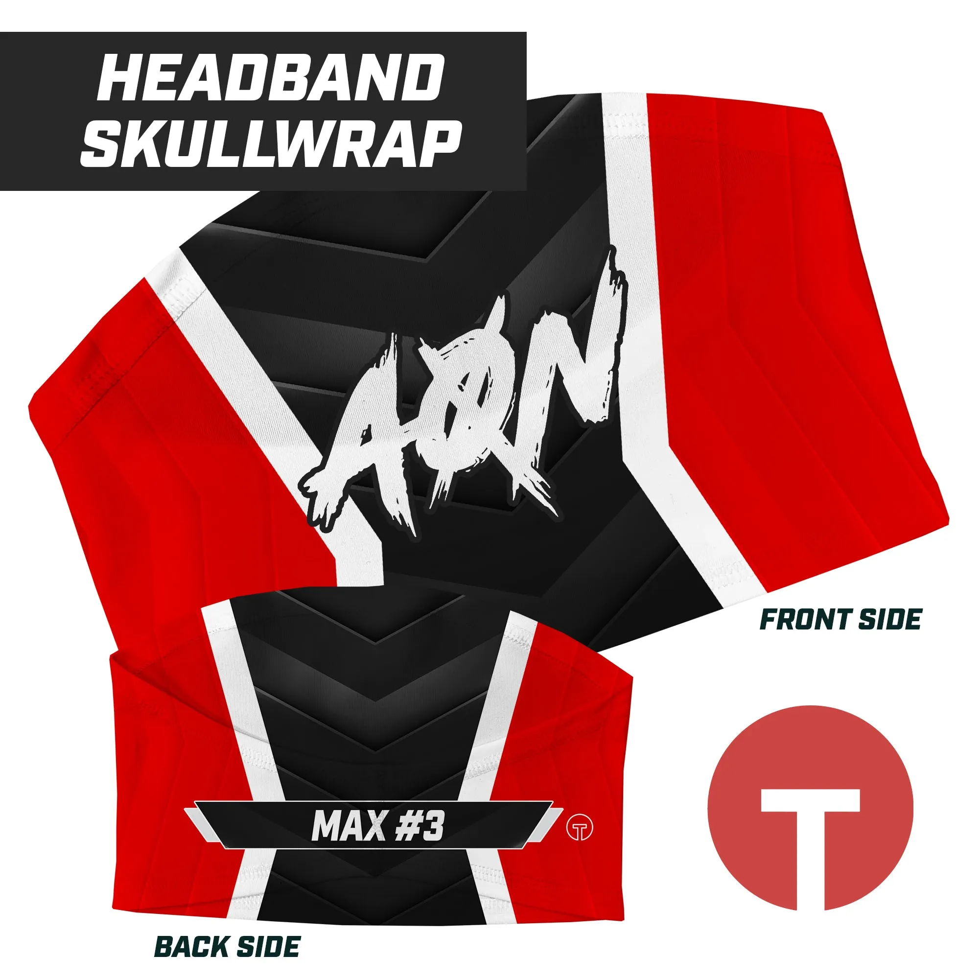 All Or Nothing - Skull Wrap Headband