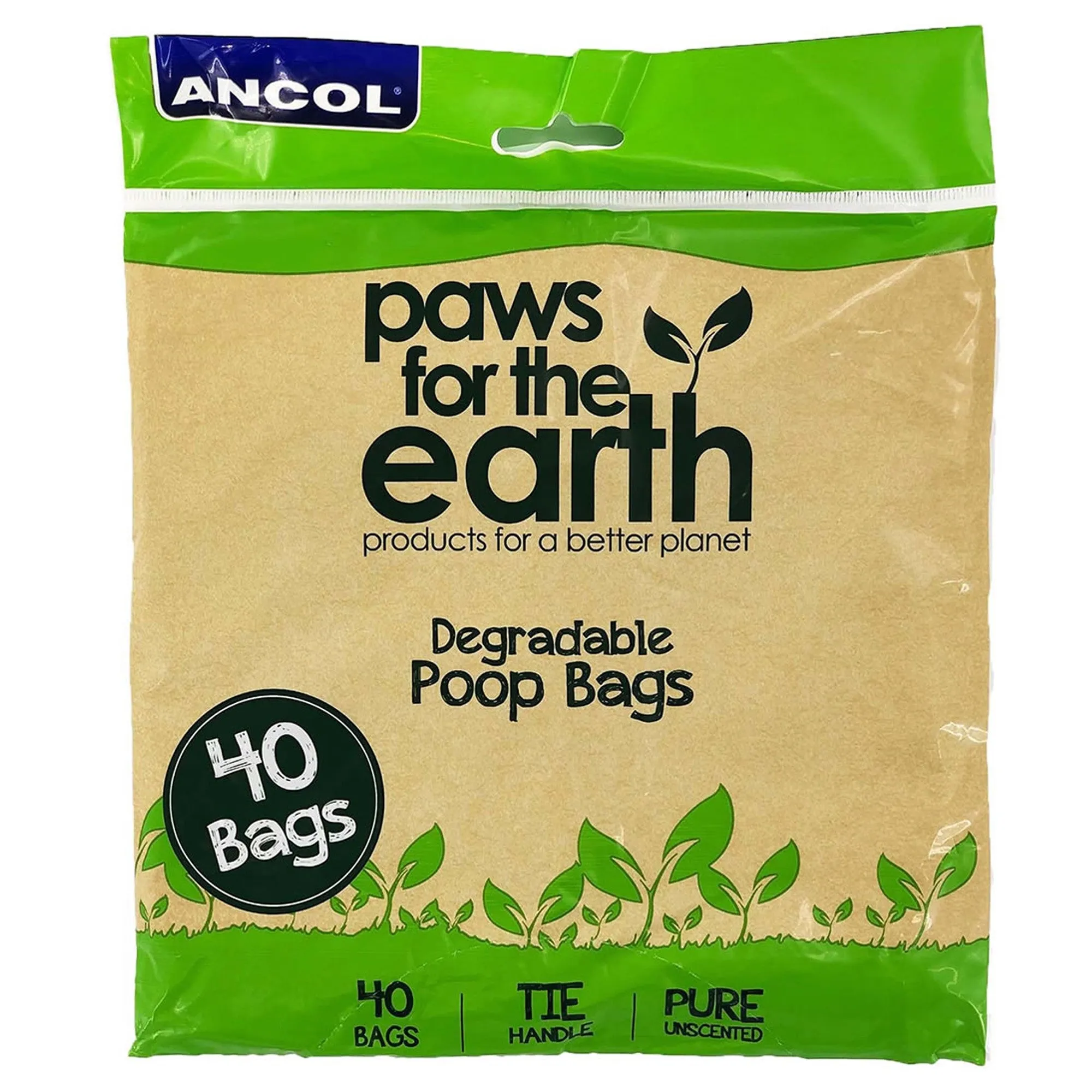 Ancol Paws For The Earth Poo Bags