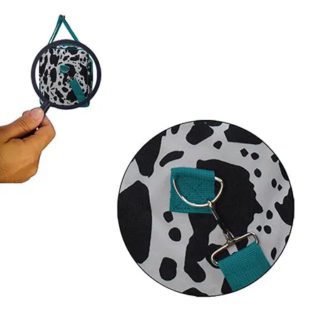 Black Cow Turquoise NGIL Canvas 23 Duffle Bag