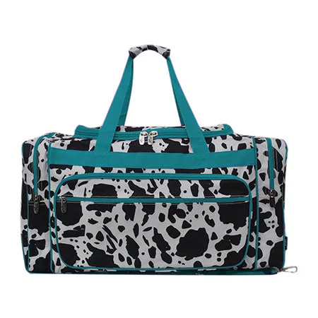 Black Cow Turquoise NGIL Canvas 23 Duffle Bag