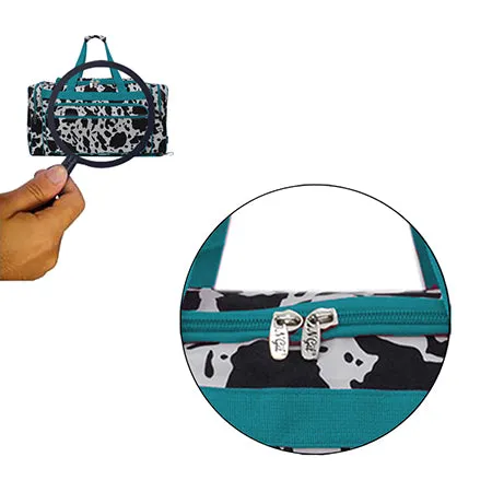 Black Cow Turquoise NGIL Canvas 23 Duffle Bag