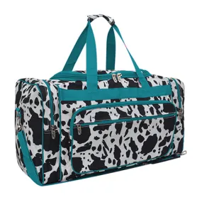 Black Cow Turquoise NGIL Canvas 23 Duffle Bag