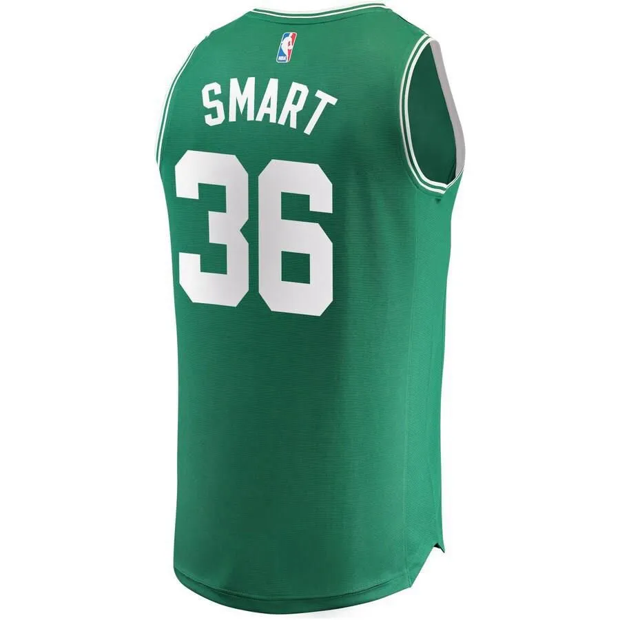 Boston Celtics Marcus Smart Fanatics Branded Replica Fast Break Player Jersey Mens - Green | Ireland U5237W9
