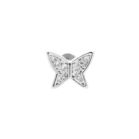Butterfly Top Internally Threaded Flat Back Stud
