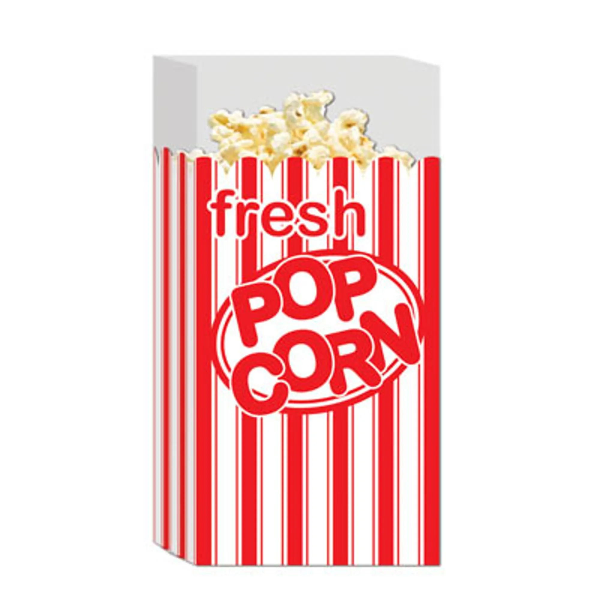 Classic Popcorn Bags - 25/Pk (4"X9 1/2"X2")