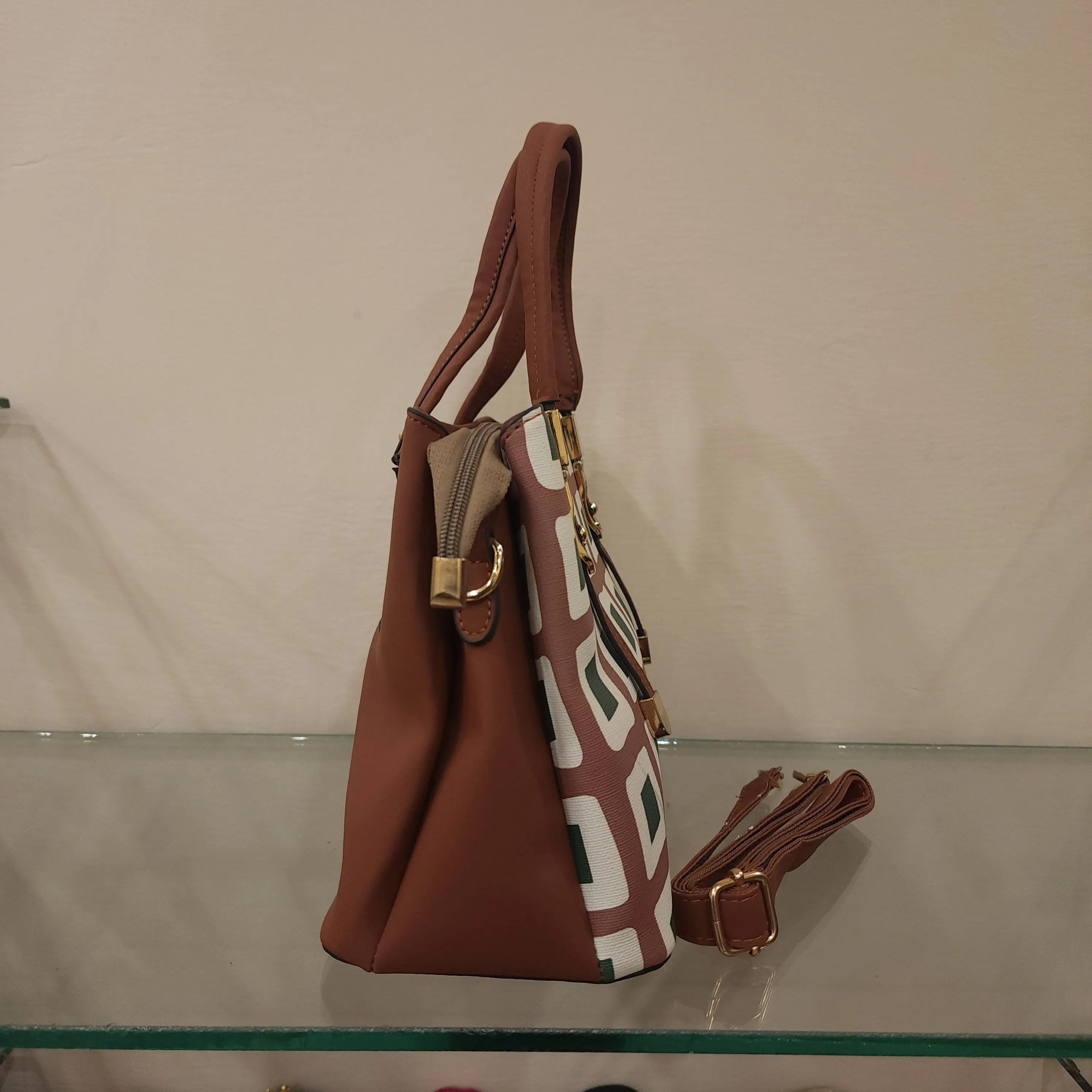 Contrast Handbag