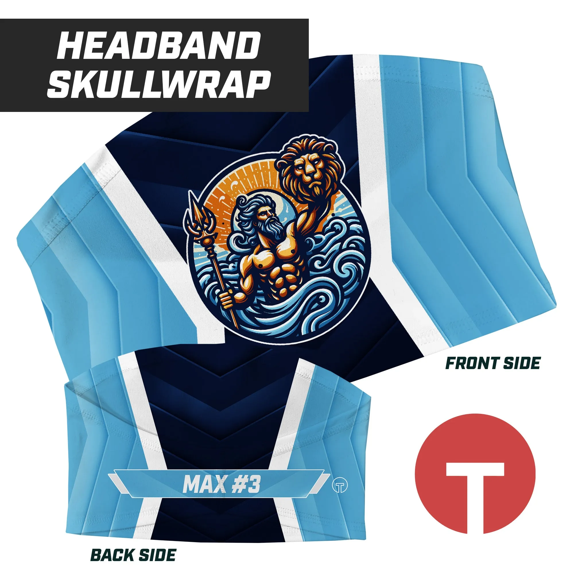 Detachment Poseidon - Skull Wrap Headband