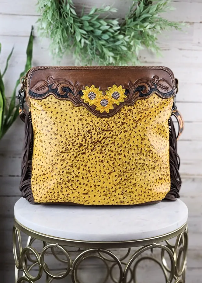 Drops of Sun Yellow Handbag