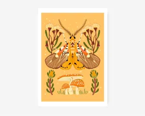 Greeting Card - Moth
