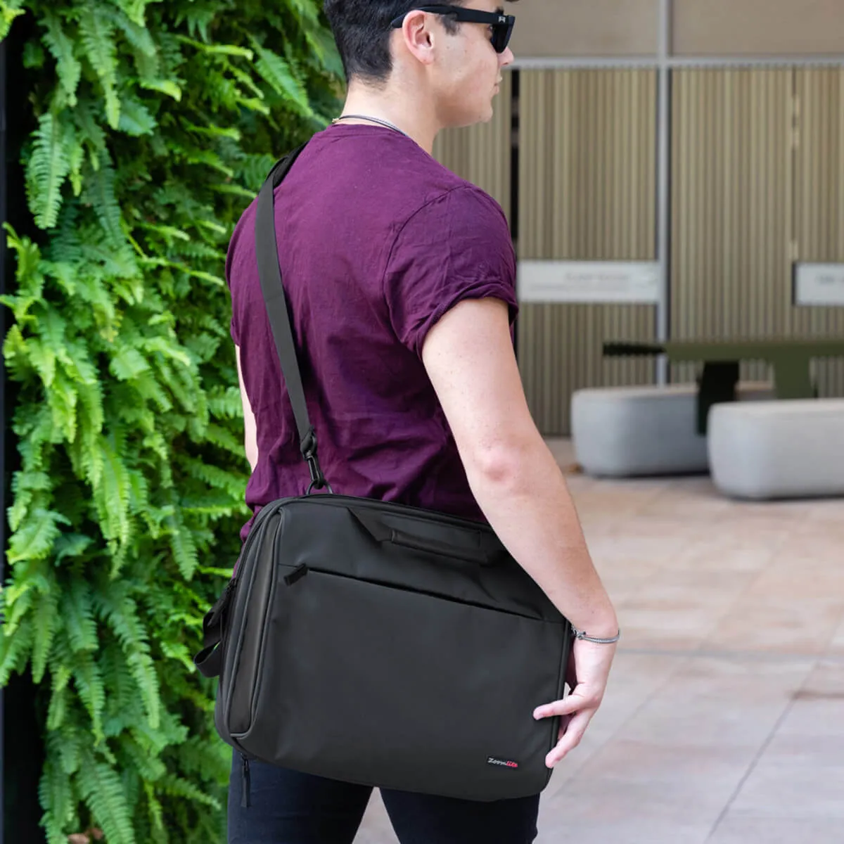 Hampton Slim Laptop Briefcase