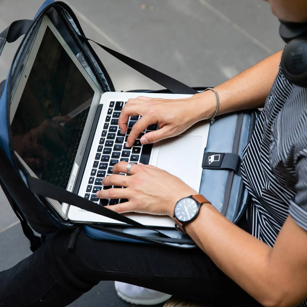 Hampton Slim Laptop Briefcase