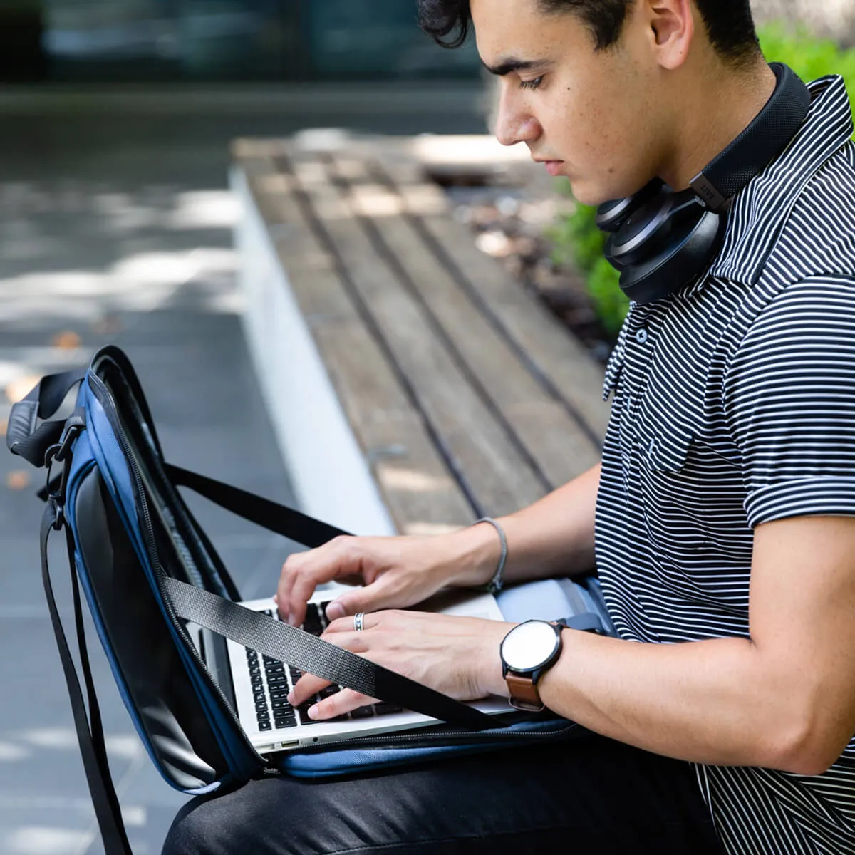Hampton Slim Laptop Briefcase