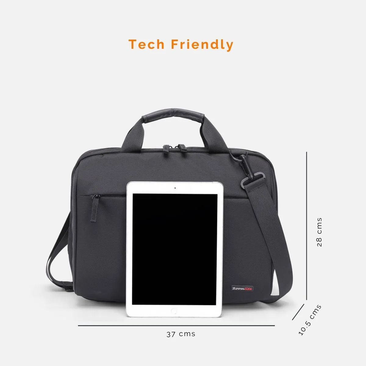 Hampton Slim Laptop Briefcase