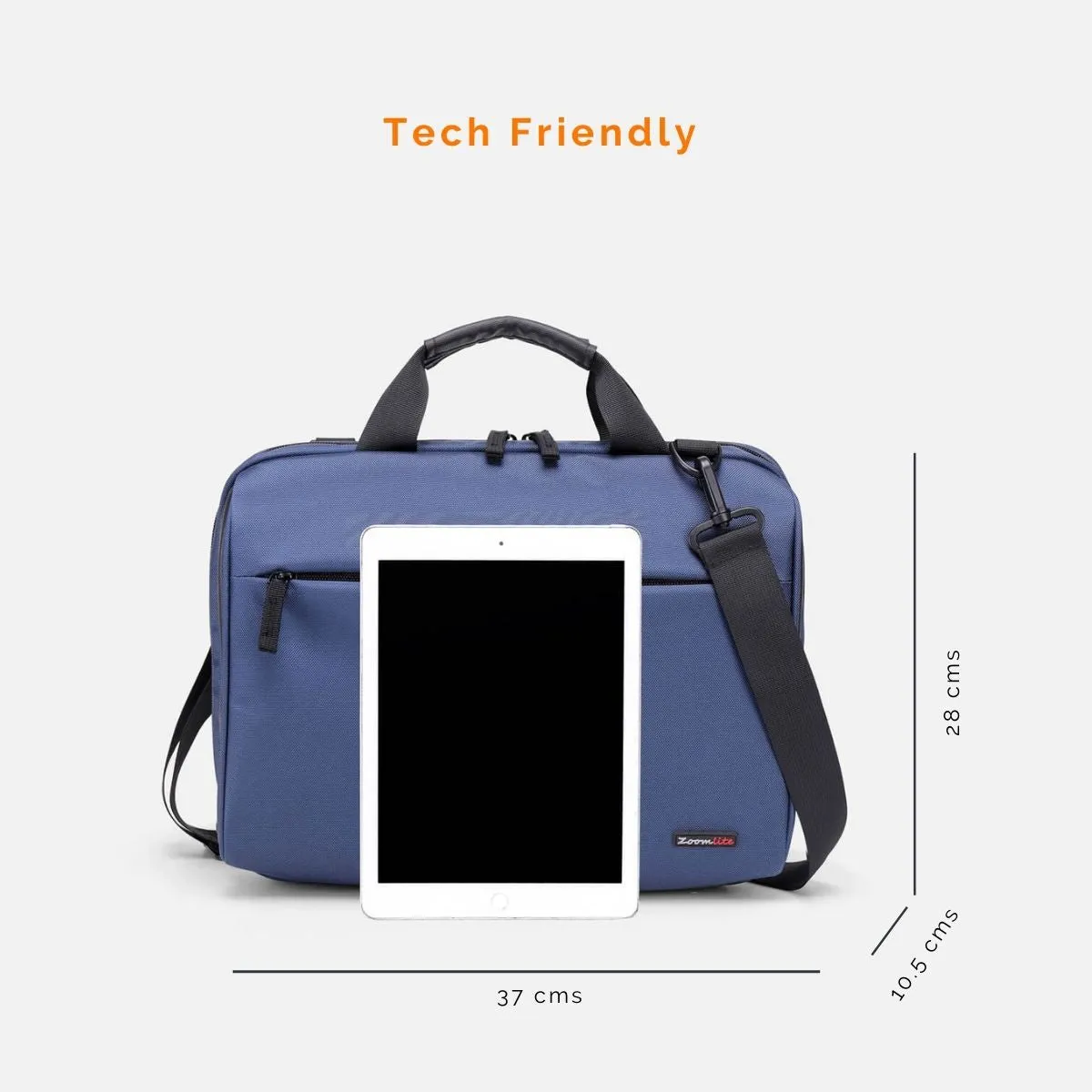 Hampton Slim Laptop Briefcase
