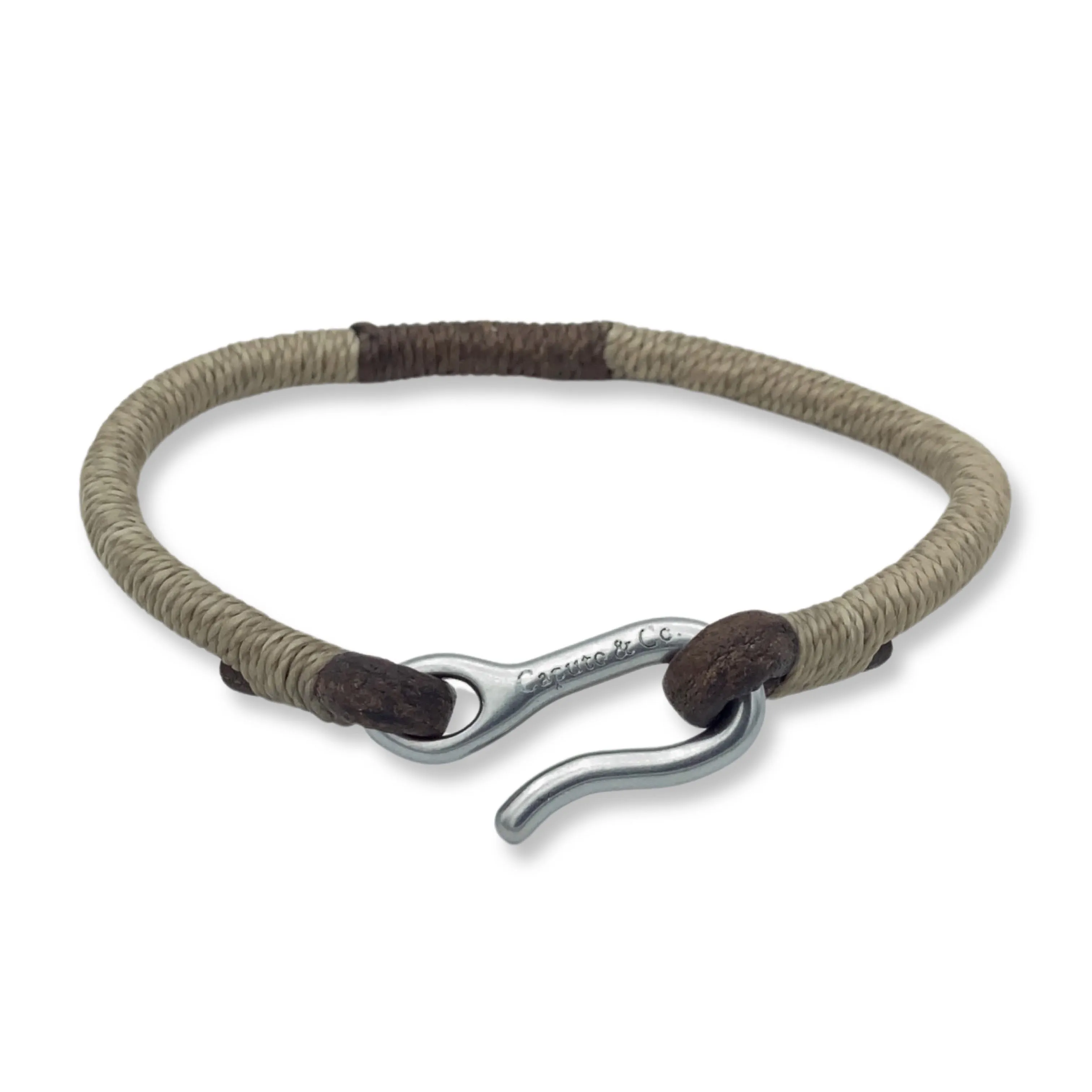 Hand-wrapped Leather Bracelet