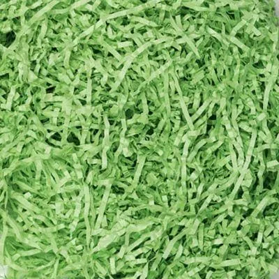 Krinkled Paper Shred - Lime Green