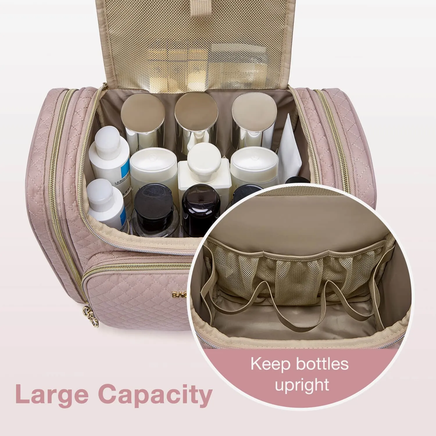 Leila Bonchemin Hanging Toiletry Bag