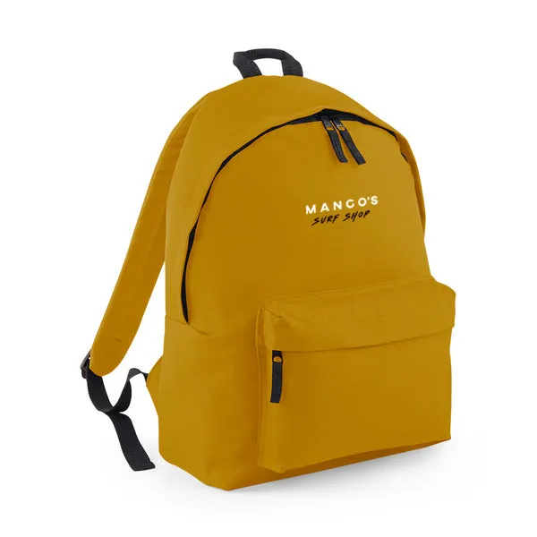 Mango Backpack - Black/White Logo - One Size - Various Colours