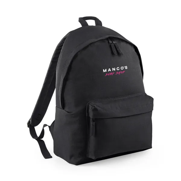 Mango Backpack - Black/White Logo - One Size - Various Colours