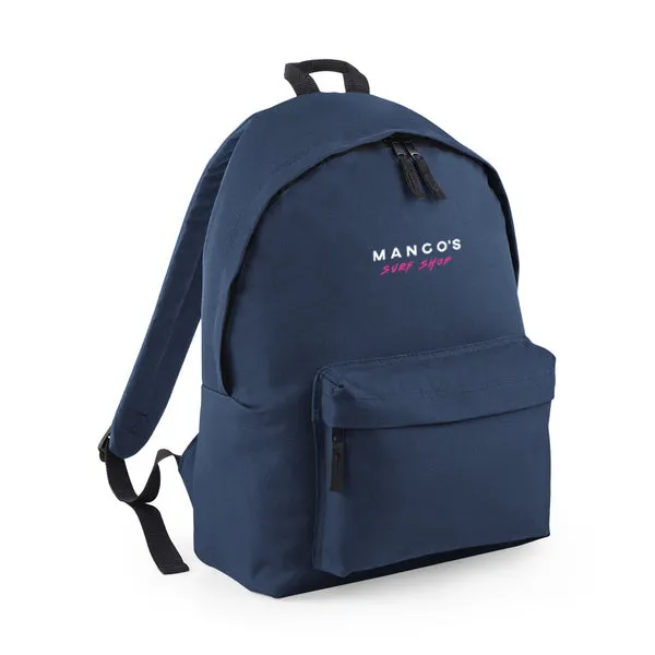 Mango Backpack - Black/White Logo - One Size - Various Colours