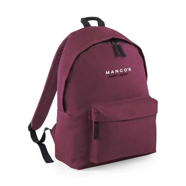 Mango Backpack - Black/White Logo - One Size - Various Colours