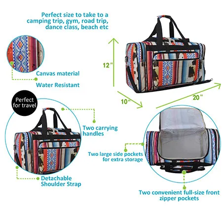 SALE! Retro Cow NGIL Canvas 20 Duffle Bag