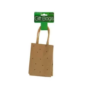Small Triangle Print Gift Bags Set ( Case of 60 )