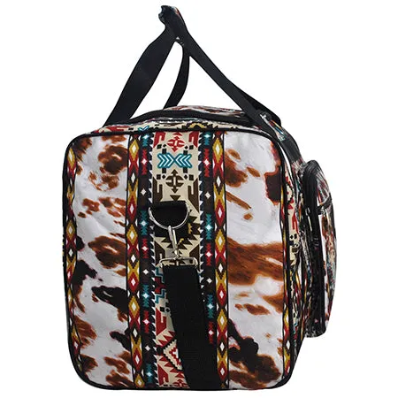 Tribal Cow NGIL Canvas 23 Duffle Bag
